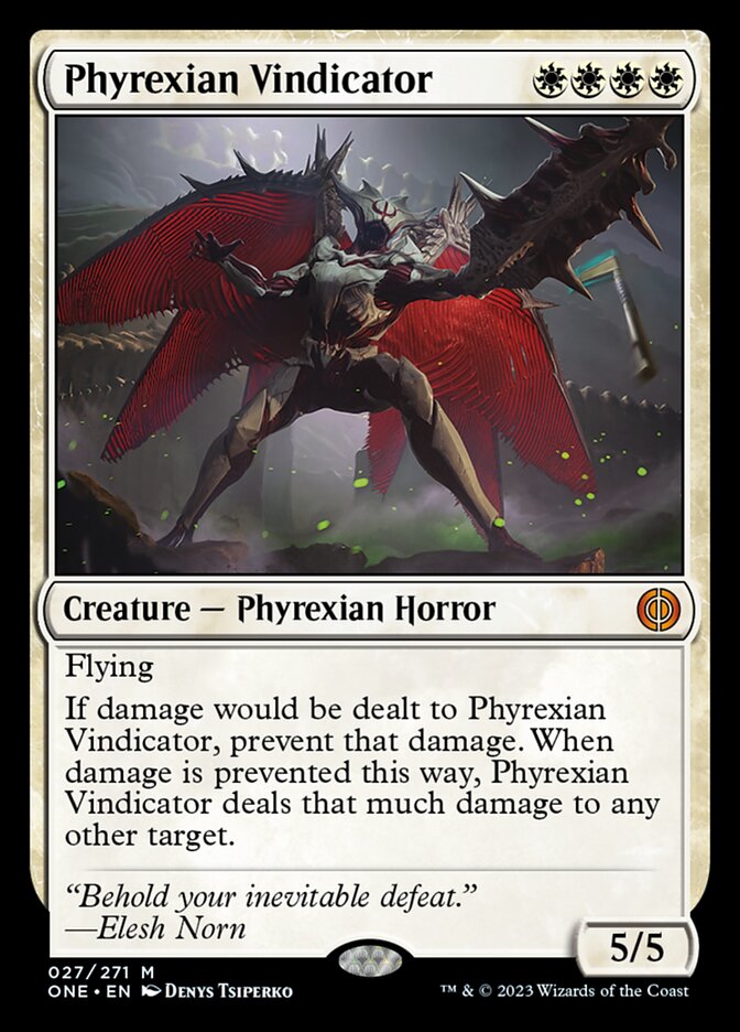 Phyrexian Vindicator [Phyrexia: All Will Be One] | Card Merchant Takapuna