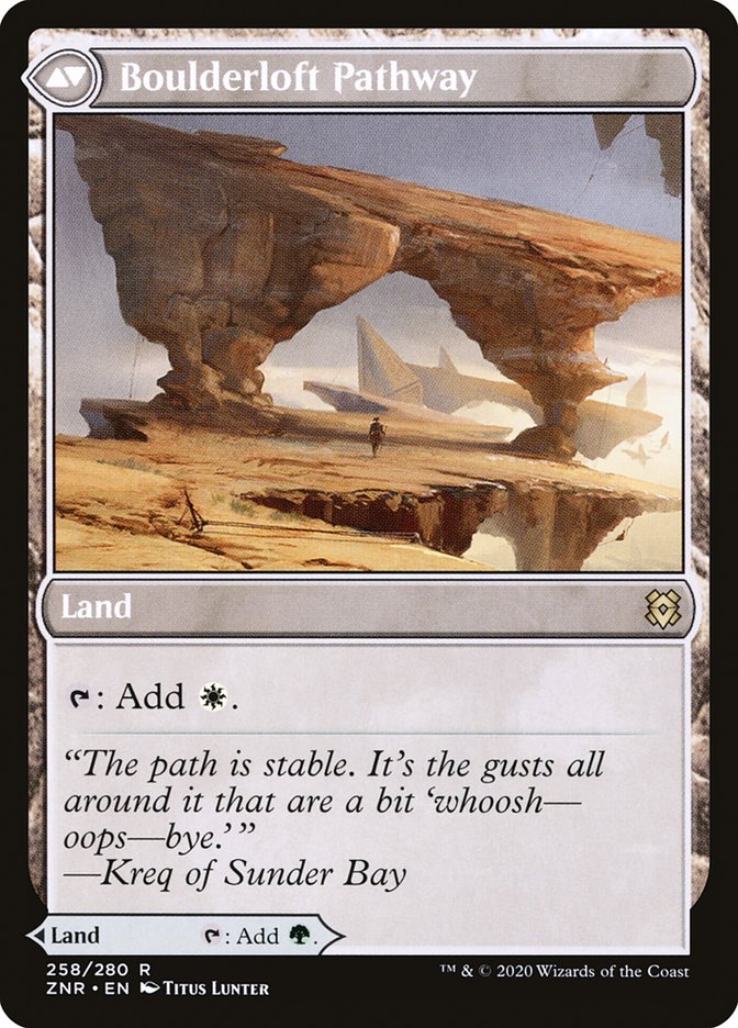 Branchloft Pathway // Boulderloft Pathway [Zendikar Rising] | Card Merchant Takapuna