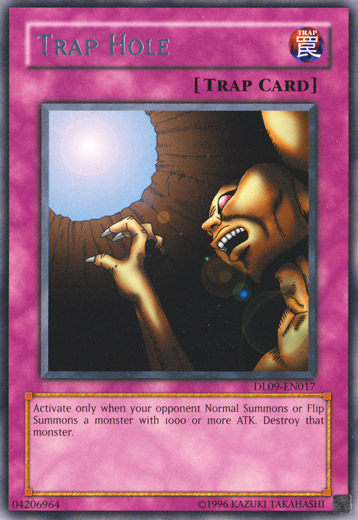 Trap Hole (Silver) [DL09-EN017] Rare | Card Merchant Takapuna