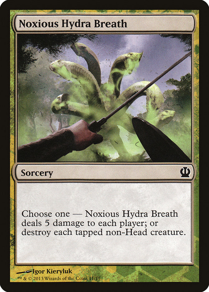 Noxious Hydra Breath [Theros Face the Hydra] | Card Merchant Takapuna