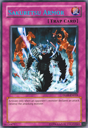 Sakuretsu Armor (Blue) [DL09-EN018] Rare | Card Merchant Takapuna
