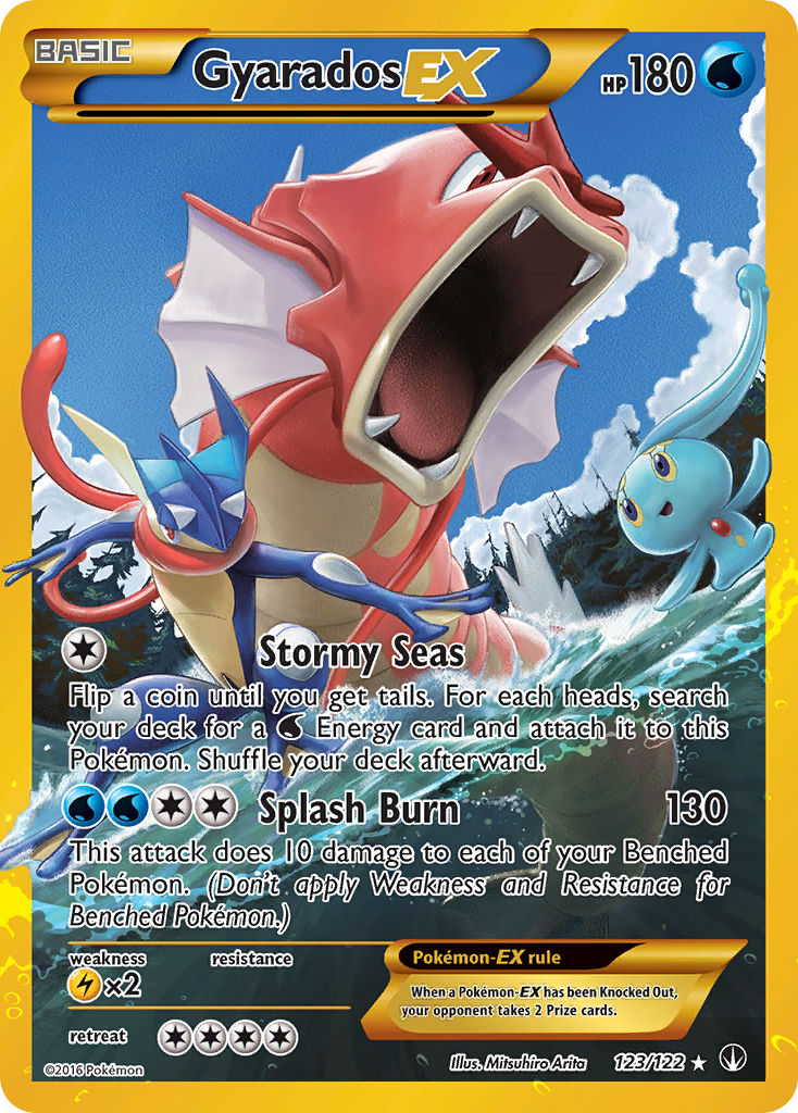 Gyarados EX (123/122) [XY: BREAKpoint] | Card Merchant Takapuna