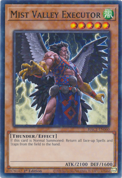 Mist Valley Executor (Duel Terminal) [HAC1-EN060] Common | Card Merchant Takapuna