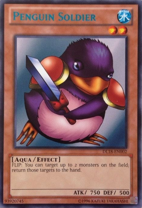 Penguin Soldier (Blue - DL18) [DL18-EN002] Rare | Card Merchant Takapuna