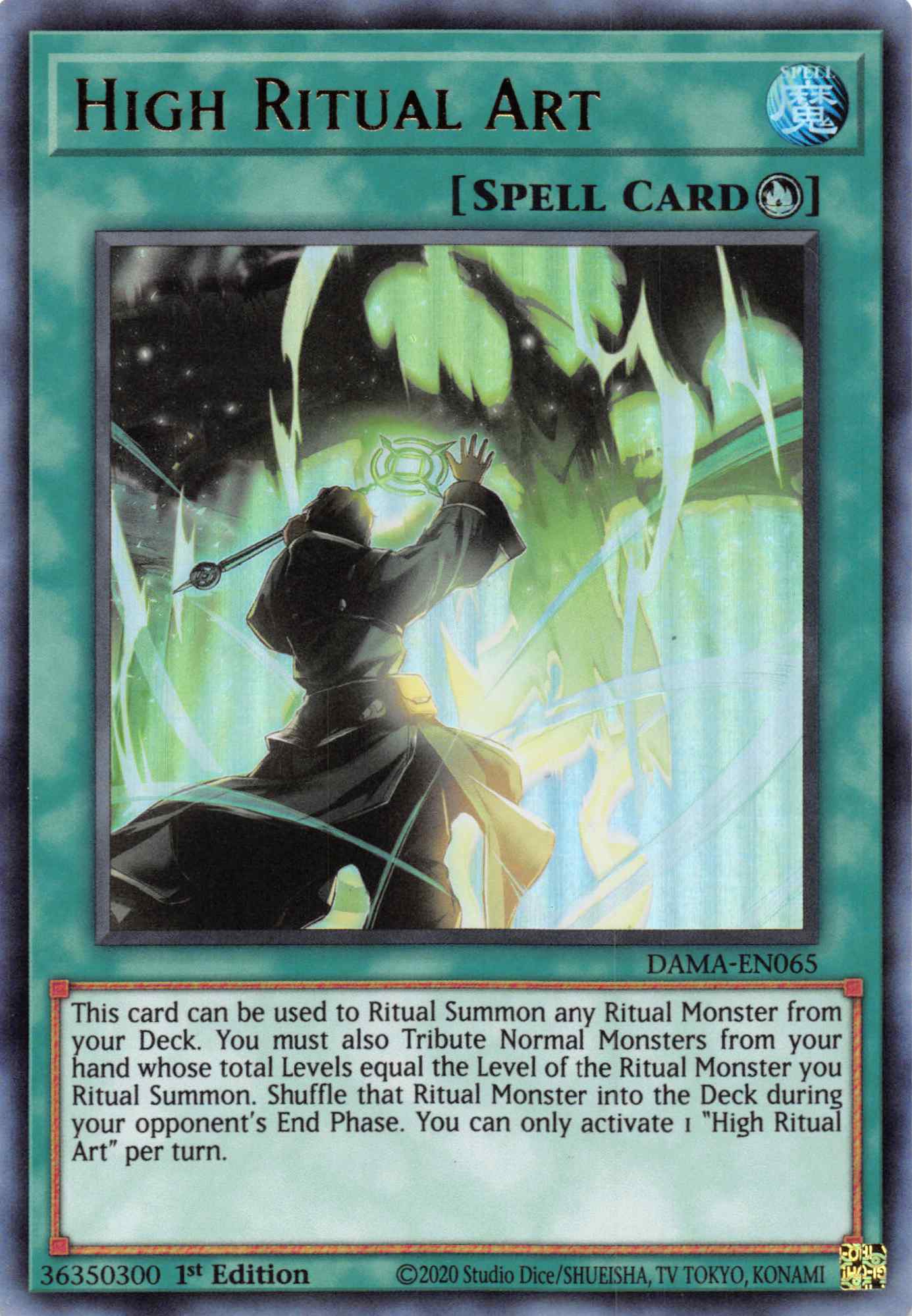 High Ritual Art [DAMA-EN065] Ultra Rare | Card Merchant Takapuna