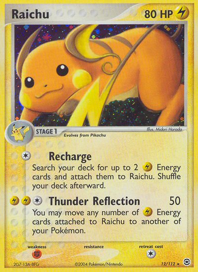 Raichu (12/112) [EX: FireRed & LeafGreen] | Card Merchant Takapuna