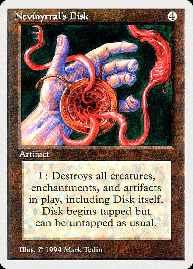 Nevinyrral's Disk [Summer Magic / Edgar] | Card Merchant Takapuna