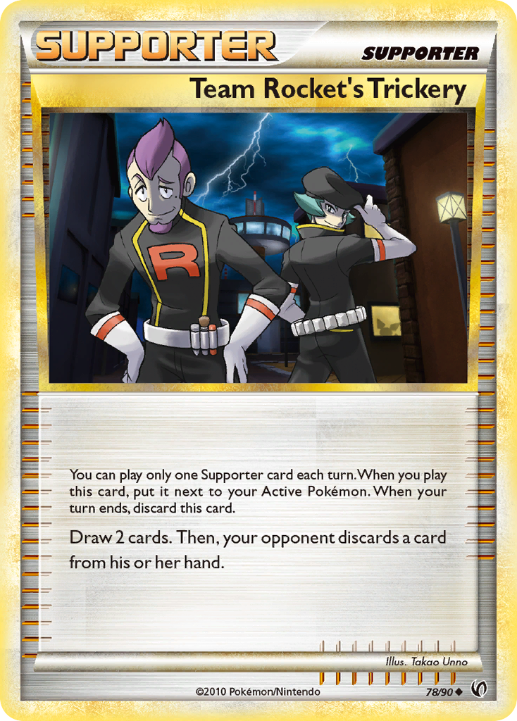 Team Rocket's Trickery (78/90) [HeartGold & SoulSilver: Undaunted] | Card Merchant Takapuna