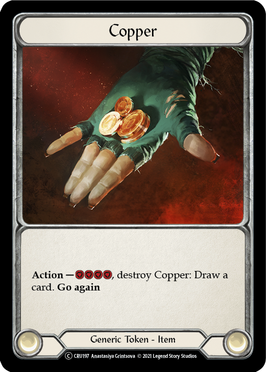 Copper [CRU197-RF] (Crucible of War)  1st Edition Rainbow Foil | Card Merchant Takapuna