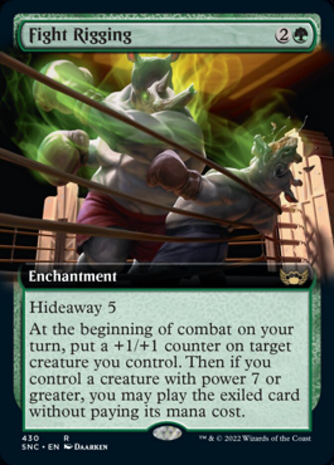 Fight Rigging (Extended Art) [Streets of New Capenna] | Card Merchant Takapuna