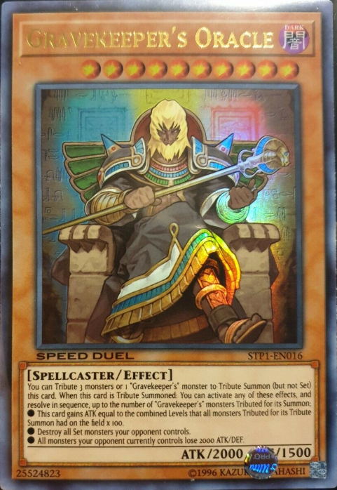 Gravekeeper's Oracle [STP1-EN016] Ultra Rare | Card Merchant Takapuna