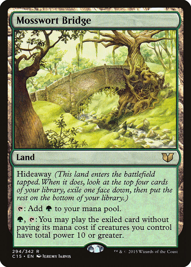 Mosswort Bridge [Commander 2015] | Card Merchant Takapuna