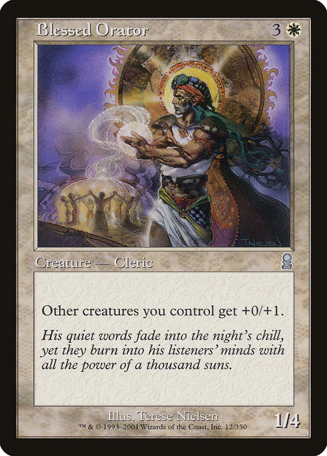 Blessed Orator [Odyssey] | Card Merchant Takapuna
