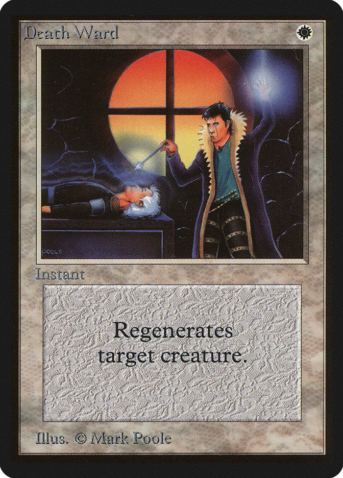 Death Ward [Beta Edition] | Card Merchant Takapuna