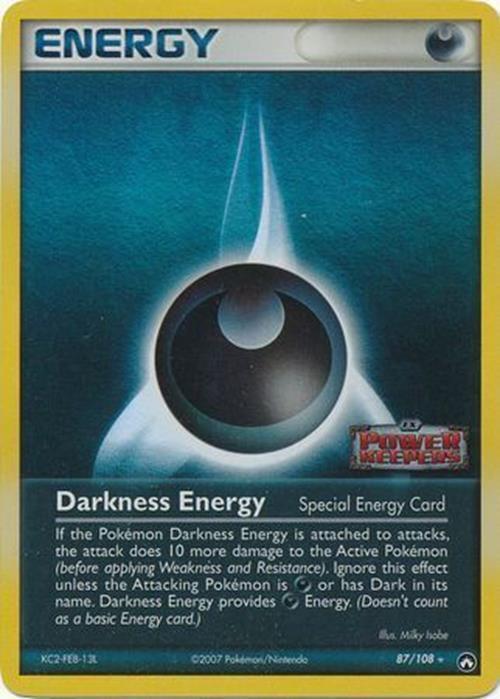 Darkness Energy (87/108) (Stamped) [EX: Power Keepers] | Card Merchant Takapuna