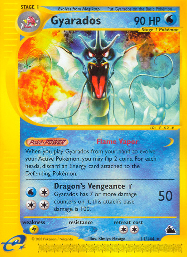 Gyarados (11/144) [Skyridge] | Card Merchant Takapuna