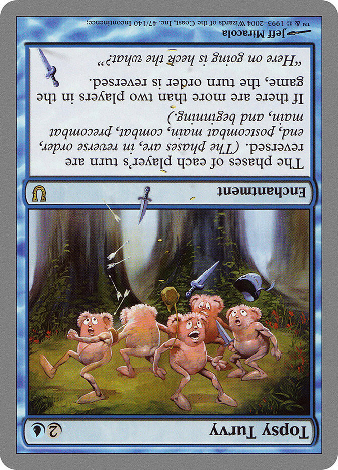 Topsy Turvy [Unhinged] | Card Merchant Takapuna