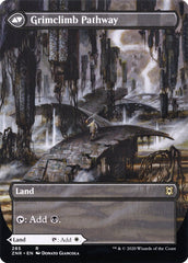 Brightclimb Pathway // Grimclimb Pathway (Borderless Alternate Art) [Zendikar Rising] | Card Merchant Takapuna