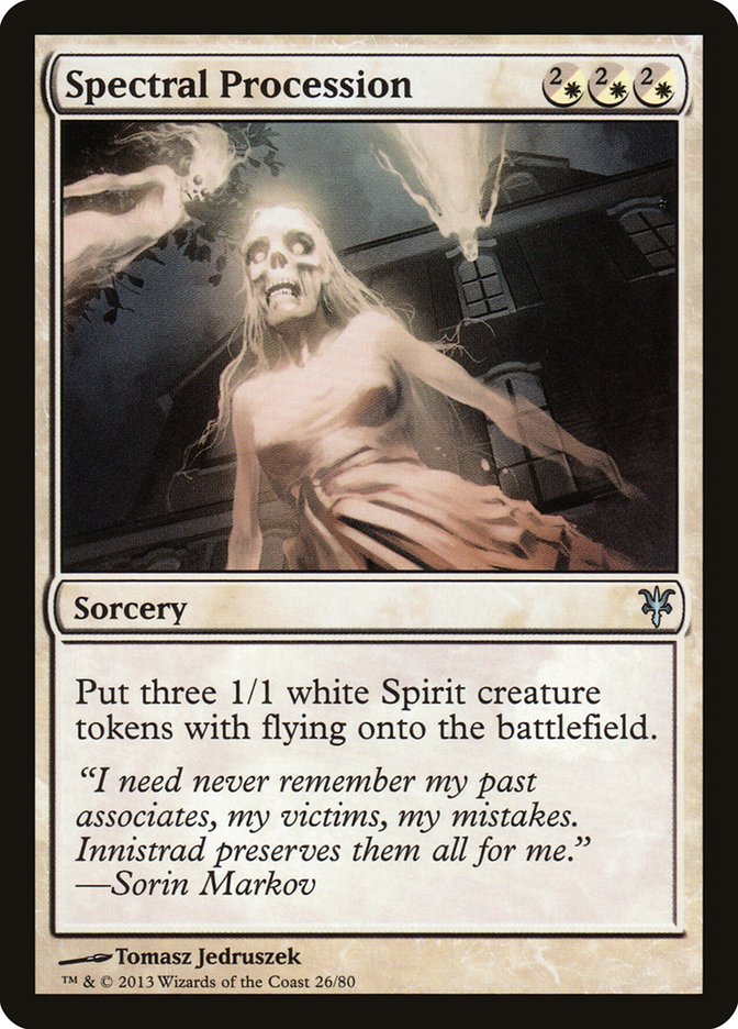 Spectral Procession [Duel Decks: Sorin vs. Tibalt] | Card Merchant Takapuna
