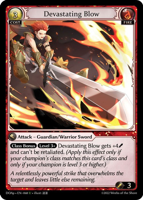 Devastating Blow (068) [Dawn of Ashes: Prelude] | Card Merchant Takapuna