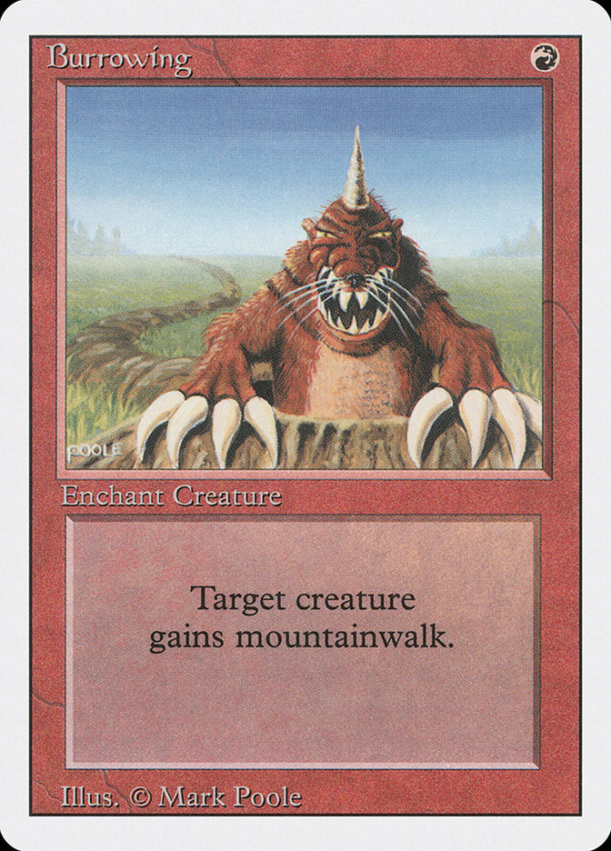 Burrowing [Revised Edition] | Card Merchant Takapuna