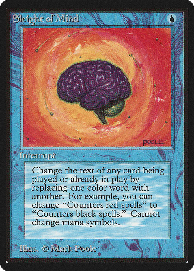 Sleight of Mind [Beta Edition] | Card Merchant Takapuna