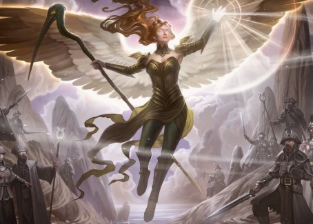Sigarda's Splendor Art Card [Innistrad: Midnight Hunt Art Series] | Card Merchant Takapuna