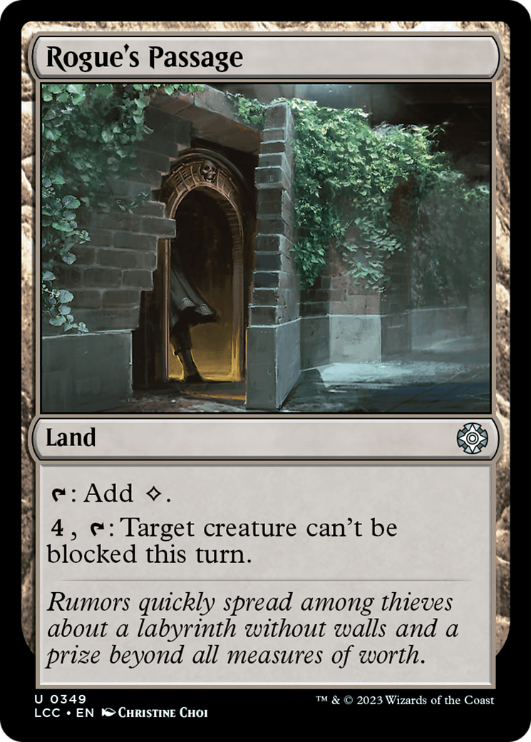 Rogue's Passage [The Lost Caverns of Ixalan Commander] | Card Merchant Takapuna