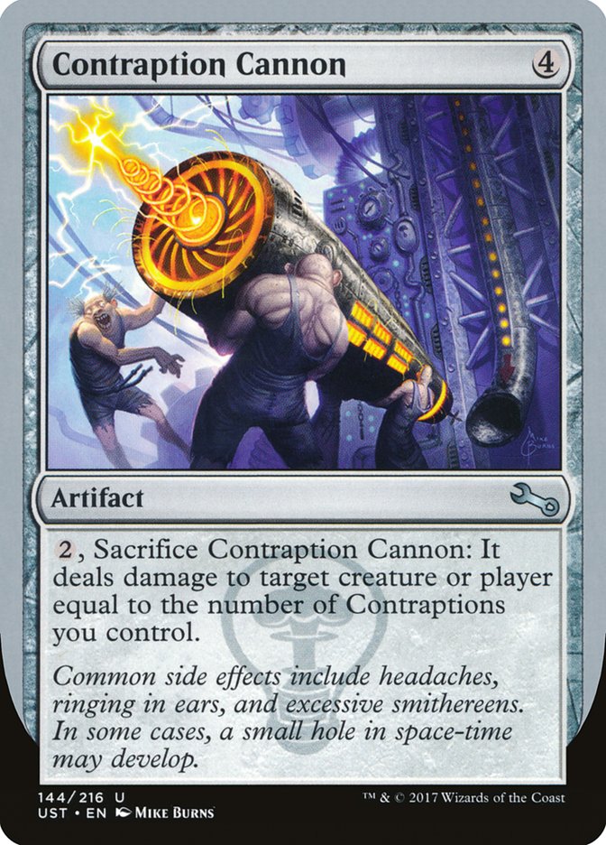 Contraption Cannon [Unstable] | Card Merchant Takapuna