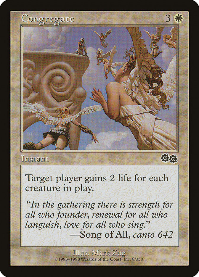 Congregate [Urza's Saga] | Card Merchant Takapuna