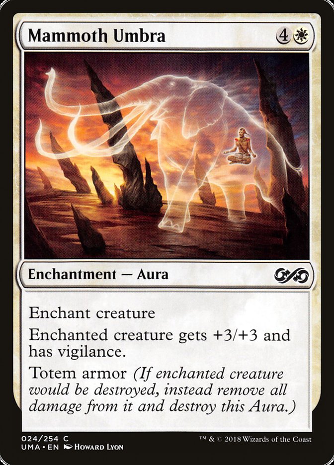 Mammoth Umbra [Ultimate Masters] | Card Merchant Takapuna