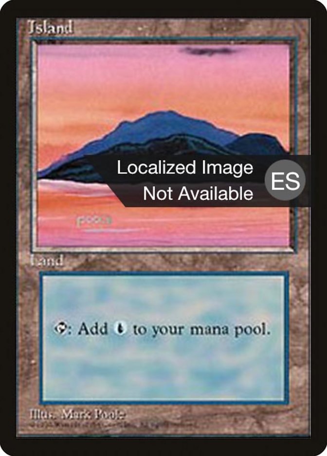 Island (C) [Fourth Edition (Foreign Black Border)] | Card Merchant Takapuna