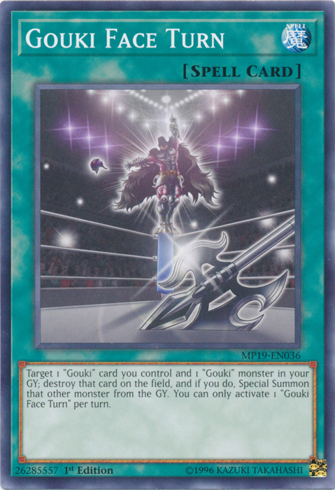 Gouki Face Turn [MP19-EN036] Common | Card Merchant Takapuna