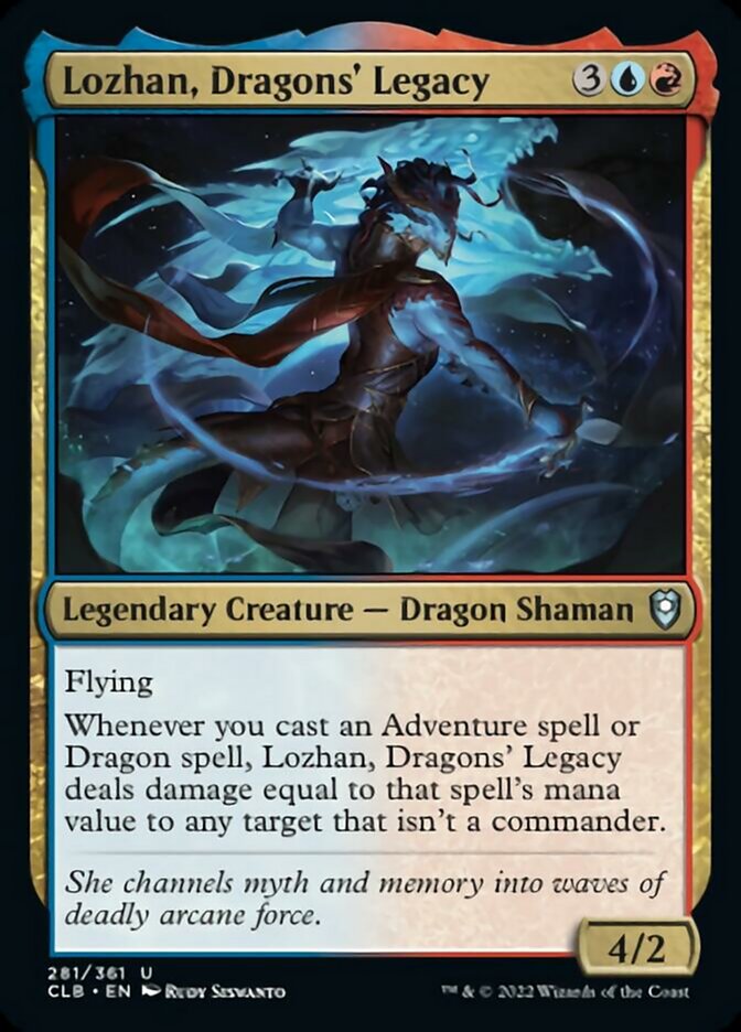 Lozhan, Dragons' Legacy [Commander Legends: Battle for Baldur's Gate] | Card Merchant Takapuna