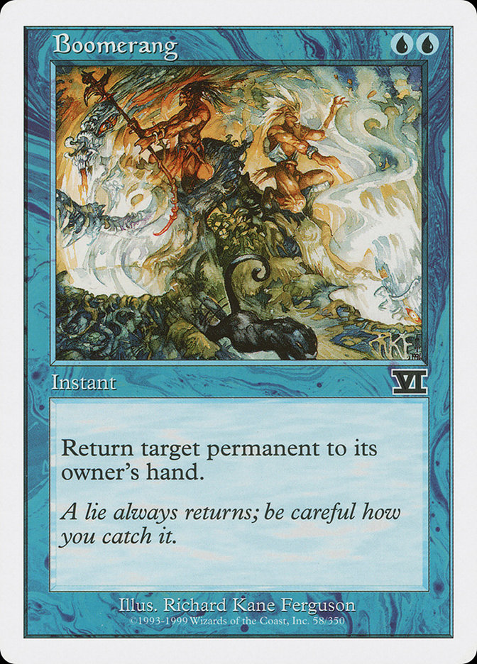 Boomerang [Classic Sixth Edition] | Card Merchant Takapuna