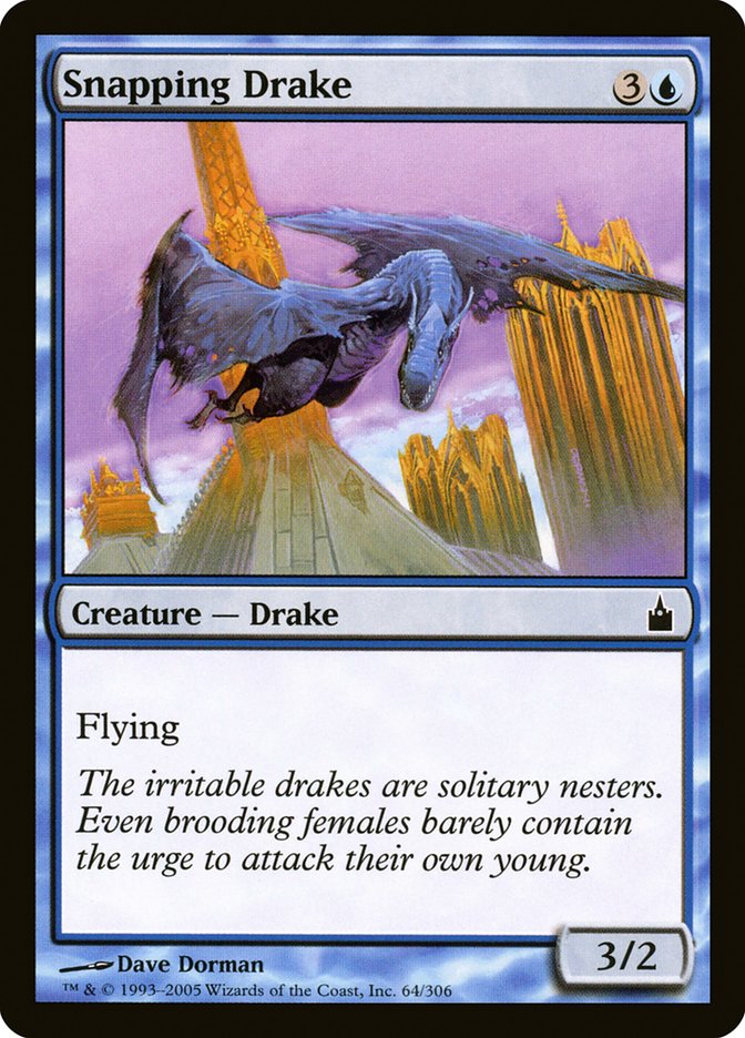 Snapping Drake [Ravnica: City of Guilds] | Card Merchant Takapuna