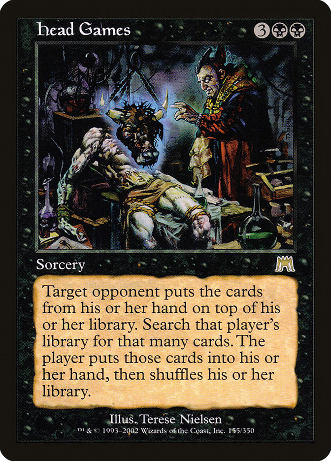 Head Games [Onslaught] | Card Merchant Takapuna