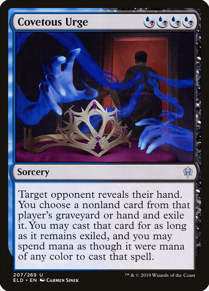 Covetous Urge [Throne of Eldraine] | Card Merchant Takapuna