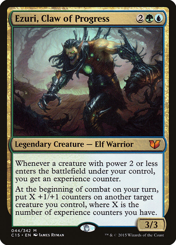 Ezuri, Claw of Progress [Commander 2015] | Card Merchant Takapuna