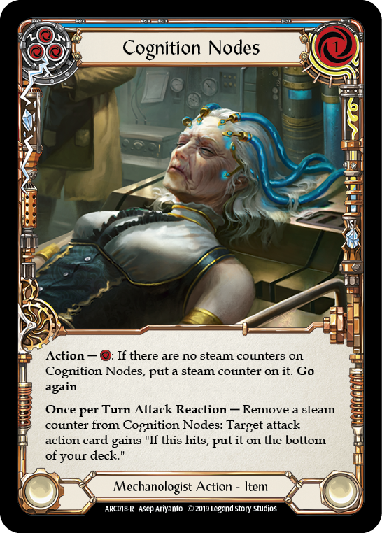 Cognition Nodes [ARC018-R] (Arcane Rising)  1st Edition Rainbow Foil | Card Merchant Takapuna