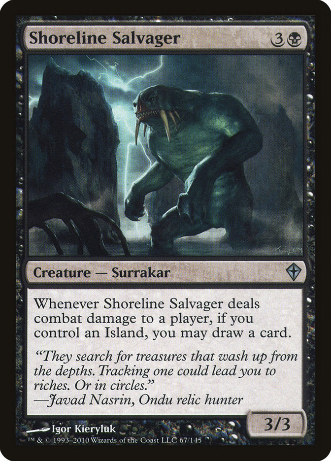 Shoreline Salvager [Worldwake] | Card Merchant Takapuna