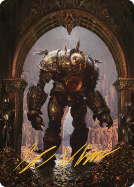 Marut Art Card (Gold-Stamped Signature) [Commander Legends: Battle for Baldur's Gate Art Series] | Card Merchant Takapuna