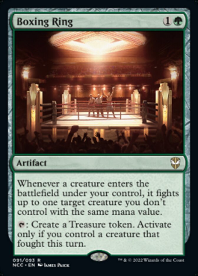 Boxing Ring [Streets of New Capenna Commander] | Card Merchant Takapuna