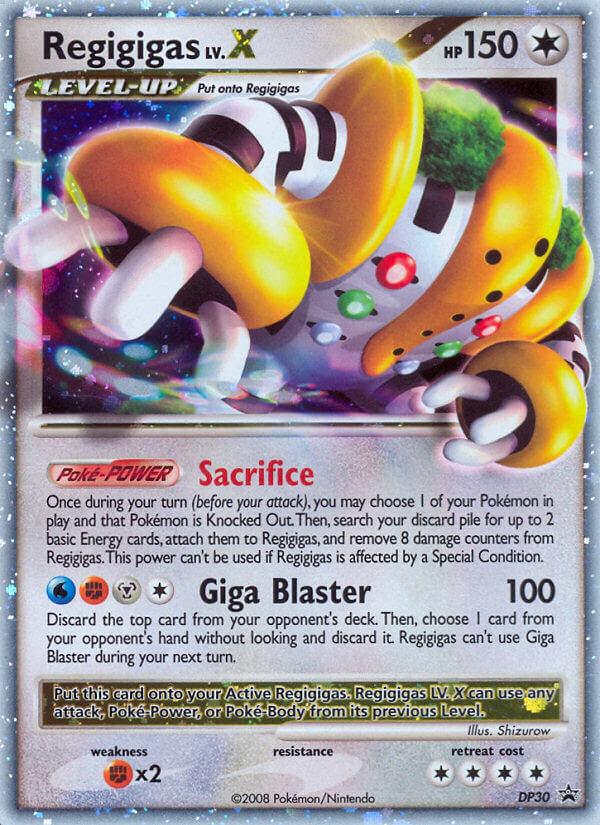 Regigigas LV.X (DP30) [Diamond & Pearl: Black Star Promos] | Card Merchant Takapuna