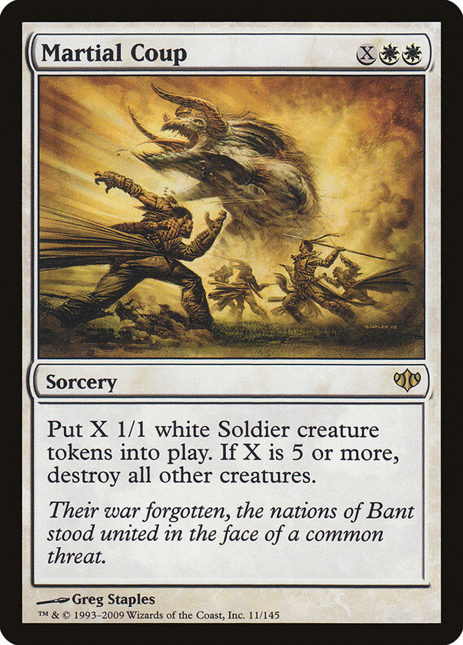 Martial Coup [Conflux] | Card Merchant Takapuna