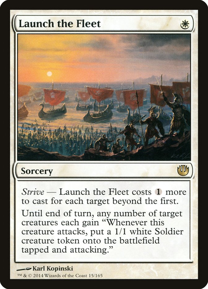 Launch the Fleet [Journey into Nyx] | Card Merchant Takapuna