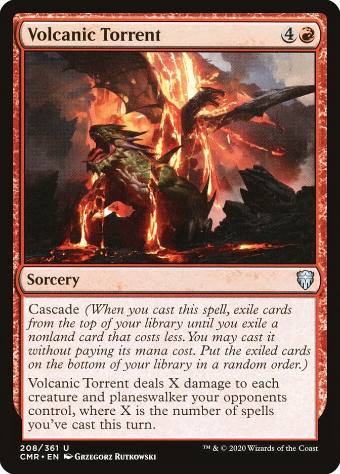 Volcanic Torrent [Commander Legends] | Card Merchant Takapuna