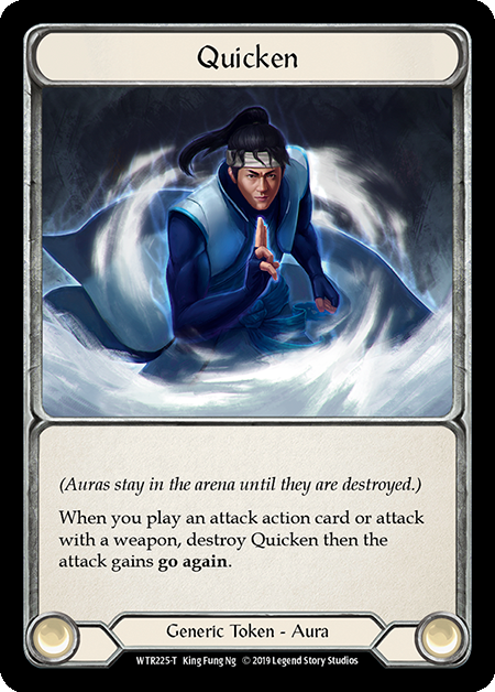 Quicken // Rhinar, Reckless Rampage [WTR225 // WTR001] (Welcome to Rathe)  1st Edition Normal | Card Merchant Takapuna