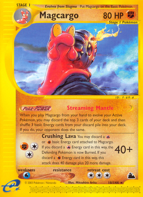 Magcargo (18/144) [Skyridge] | Card Merchant Takapuna