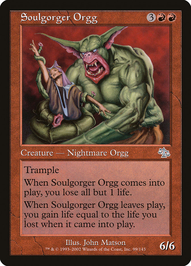 Soulgorger Orgg [Judgment] | Card Merchant Takapuna